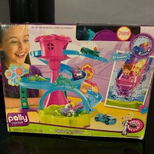 2008 Polly Pocket Splash N Ride Playset Missing Pieces